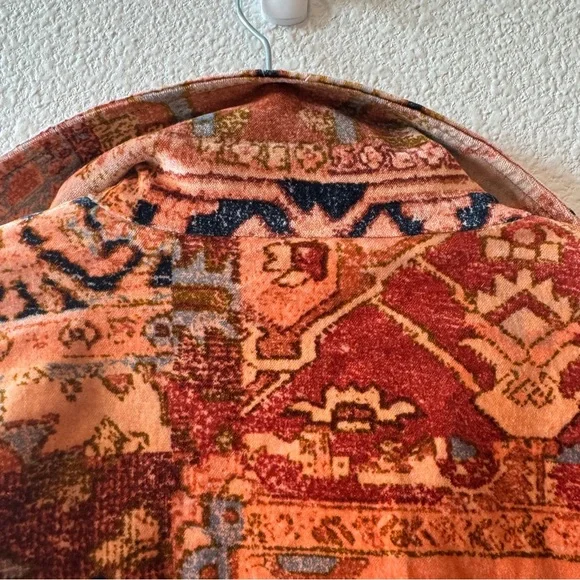 Anthropologie Tapestry Cropped Velvet Moto Jacket Small/Medium - Picture 14 of 15